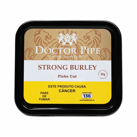 Blend Doctor Pipe Strong Burley Flake - LT 50g - Para Cachimbo